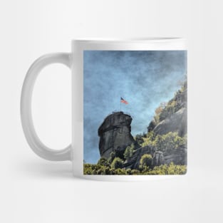 Flag at Chimney Rock Mug